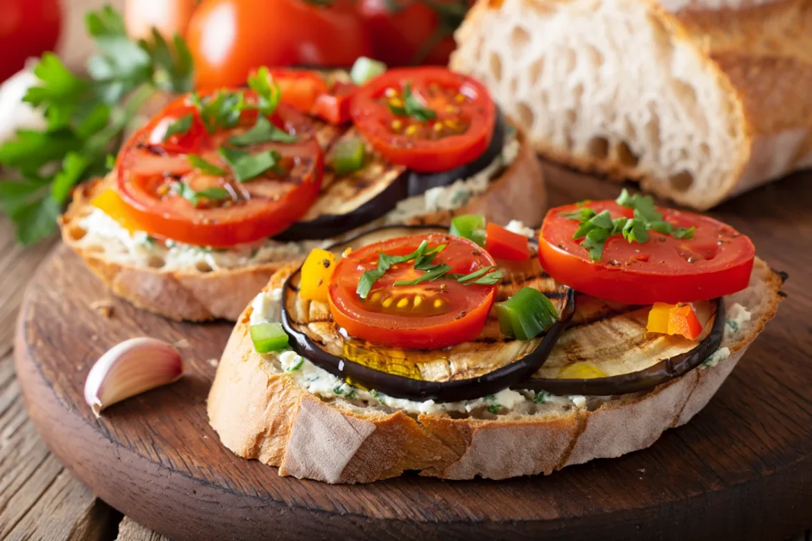 Bruschettas vegan : la recette estivale fondante et savoureuse, idéale pour vos soirs de flemme bruschetta vegan