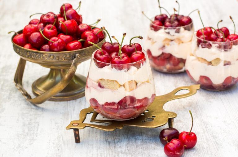 tiramisu cerises