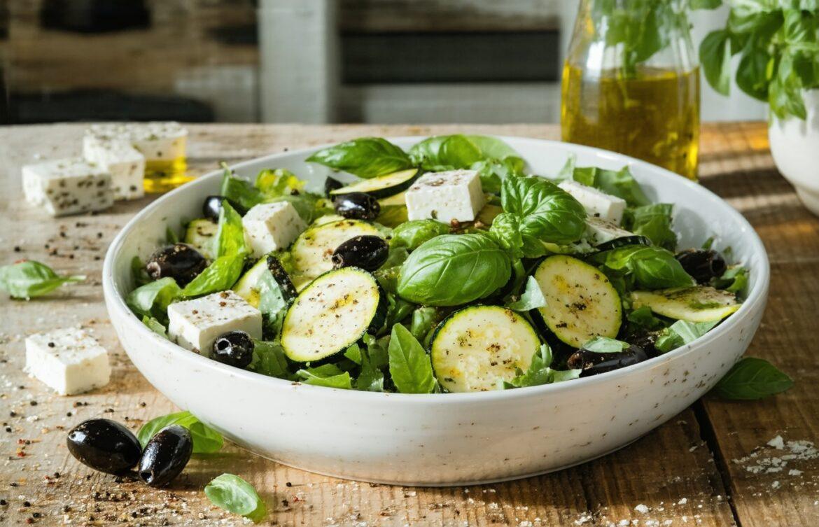 Cette salade courgettes-feta est si fraîche et rapide qu’elle va devenir votre incontournable de l’été