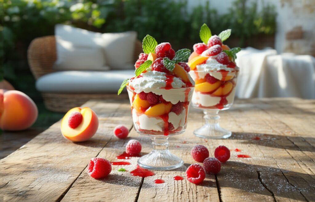 coupe peche melba