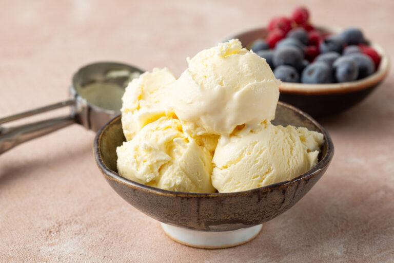 glace sans sorbetiere