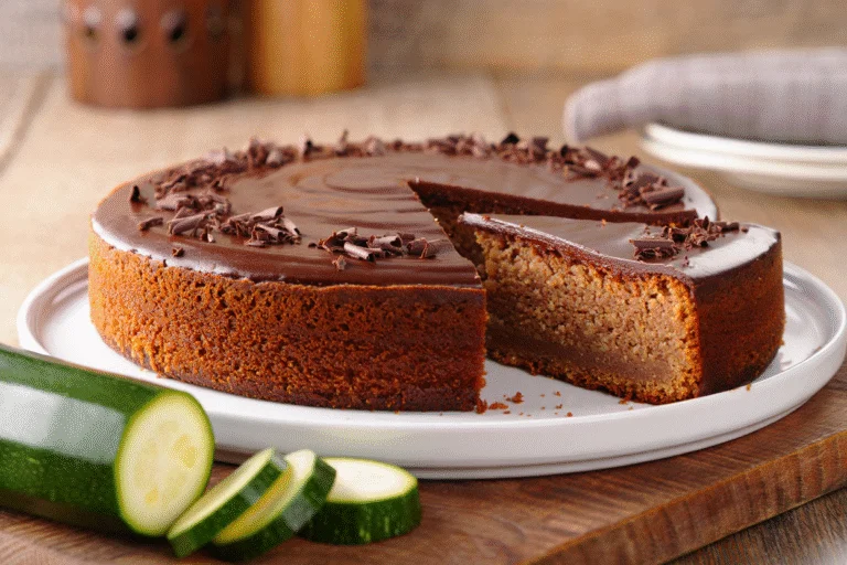 gateau chocolat courgette
