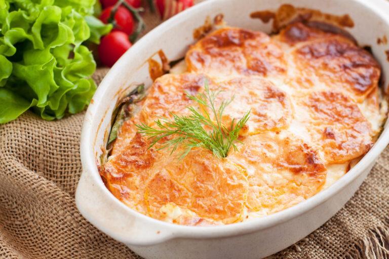 gratin pommes de terre thon