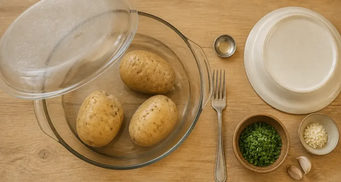 Cuire des pommes de terre au micro-ondes : la méthode rapide pour un résultat fondant Comment cuire des pommes de terre au micro ondes : pommes de terre fondantes au micro-ondes