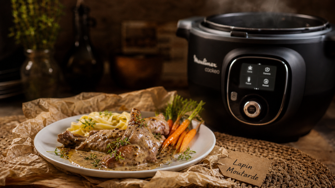 Lapin au Cookeo : la méthode infaillible pour une chair fondante en 40 minutes Meilleure recette de lapin au cookeo : lapin en sauce moutarde, prêt en 40 minutes