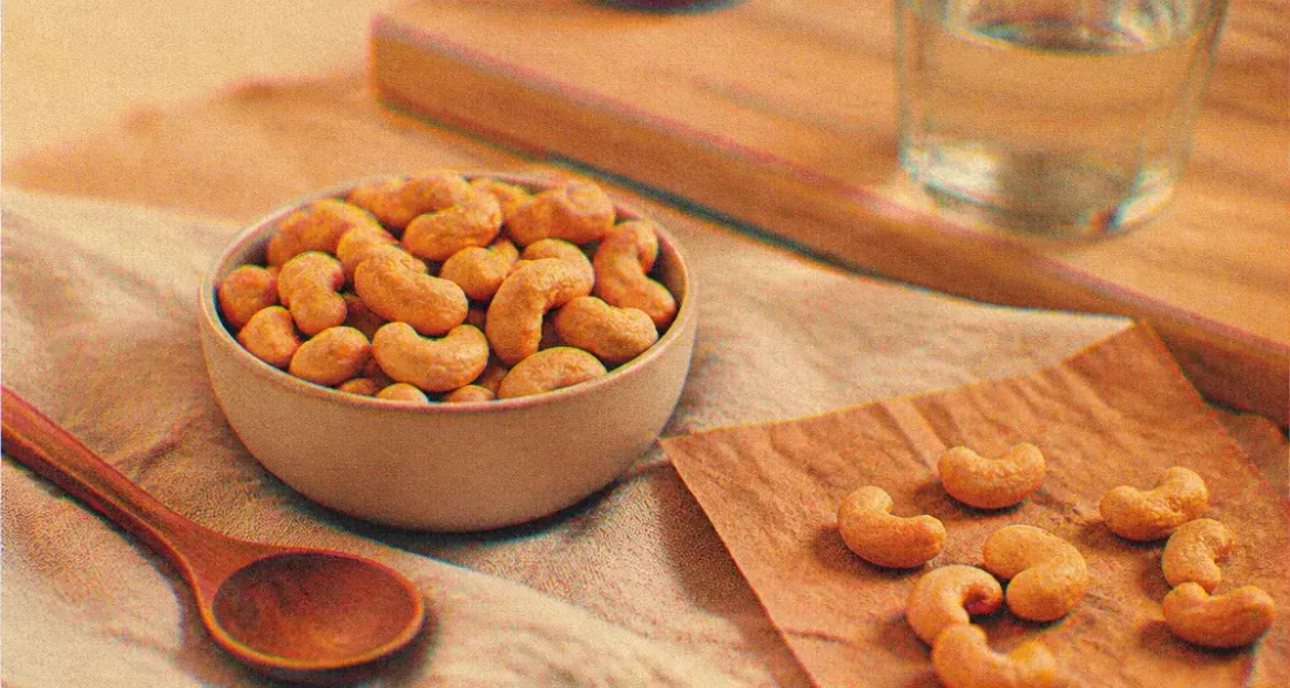 Noix de cajou fait grossir : bol de noix, calories et satiété