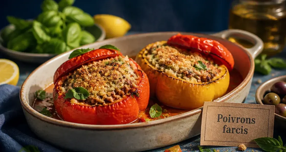 Poivrons farcis à la viande hachée : 4 astuces pour une farce fondante et une cuisson parfaite Poivrons farcis au four viande hachee, gratin doré et farce fondante