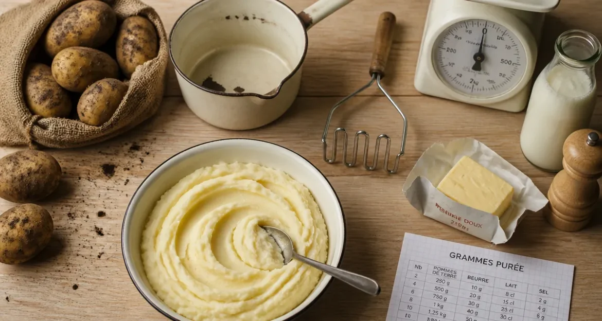 Puree par personne : dosage de purée maison