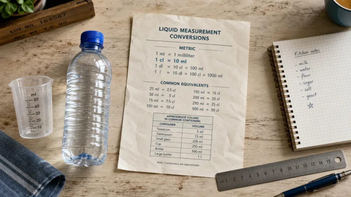 1 cl = 10 ml : la règle simple pour convertir sans erreur Conversion mililitre centilitre : 1 cl égale 10 ml