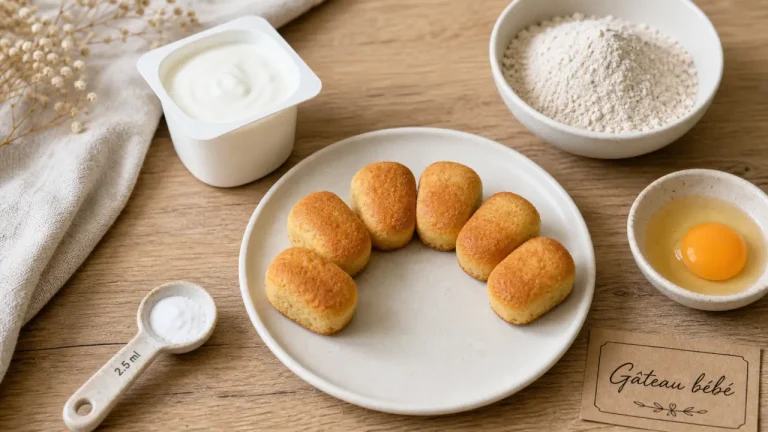 Gâteau bebe : mini gâteaux au yaourt