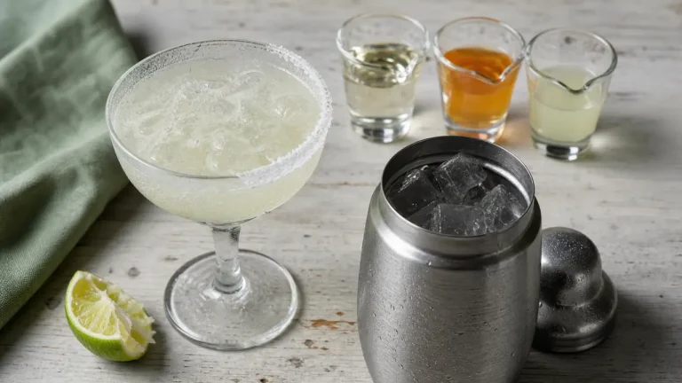 Margarita recette originale : tequila, Cointreau, citron vert frais