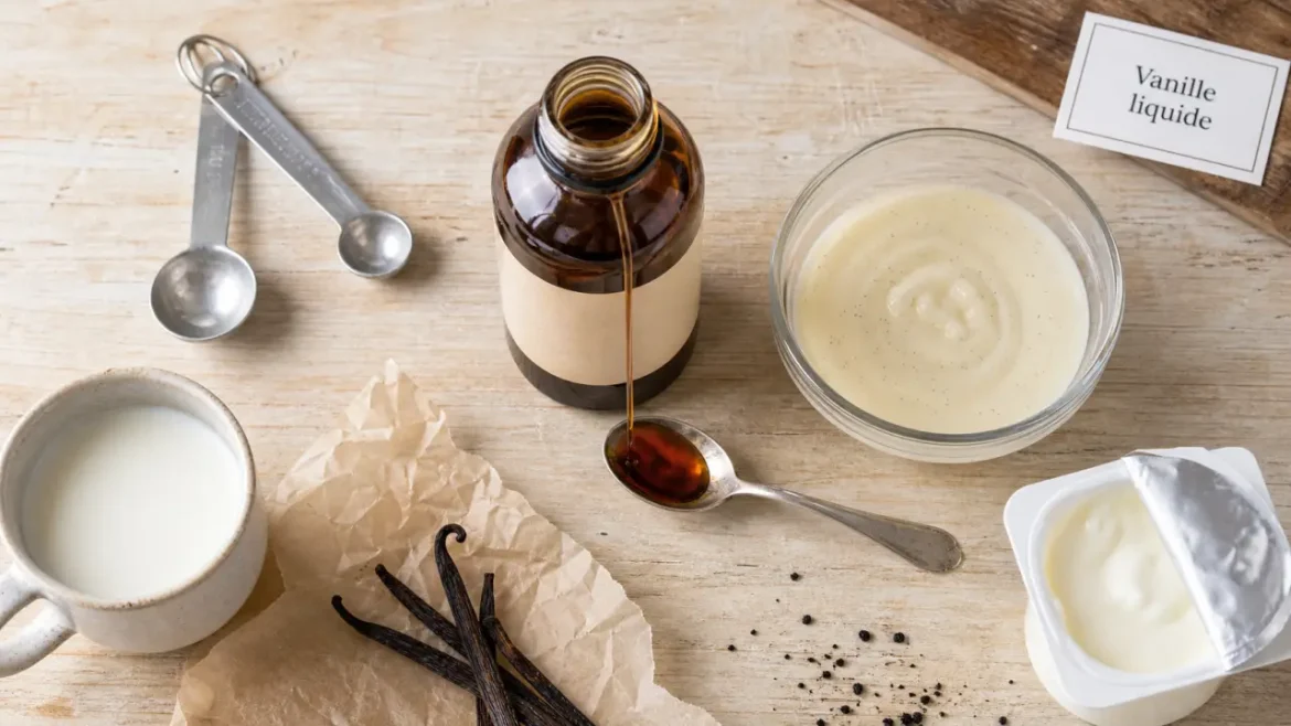 Vanille liquide Vahiné : dosage, usages et conservation pour mieux parfumer vos desserts Vanille liquide vahiné, dosage et conservation pour desserts