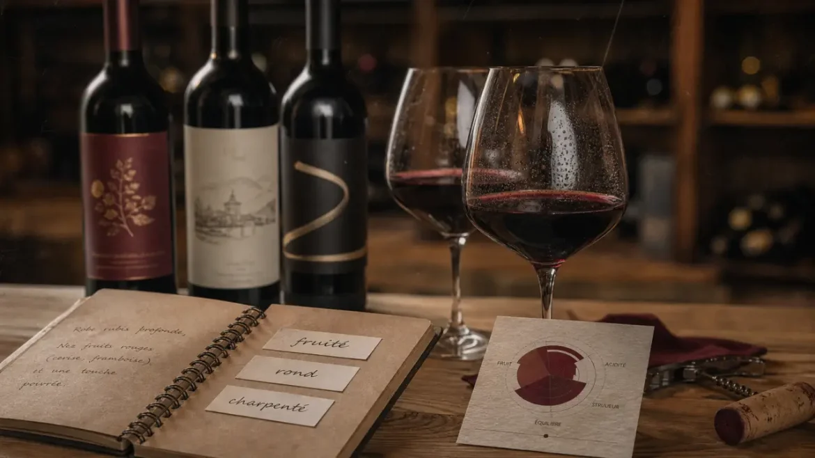 Fruit, tanins doux et pack découverte : choisir le meilleur vin rouge sans alcool Meilleur vin rouge sans alcool : bouteilles et verres, fruité et tanins doux