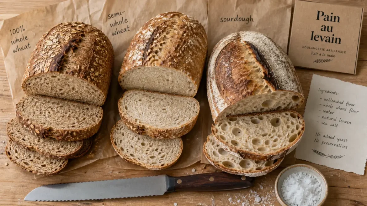 Quel pain manger : pains complet, semi-complet, levain et seigle