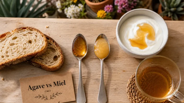 Sirop d agave ou miel, comparaison glycémie, miel et sirop d agave