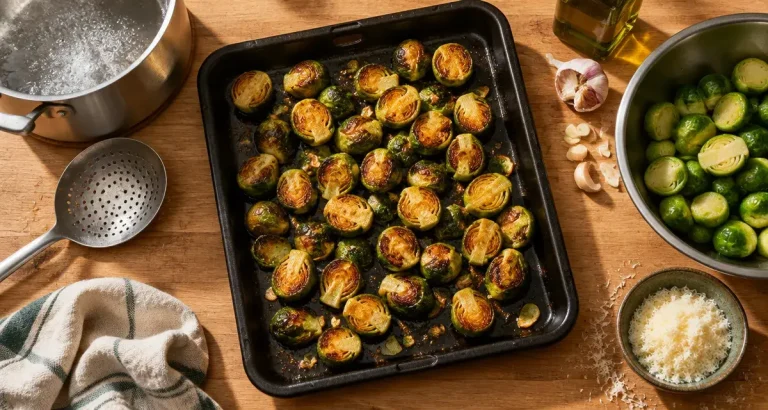 Choux de Bruxelles recette facile : rôtis dorés