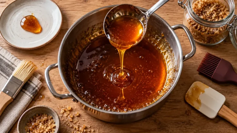Recette caramel facile : caramel ambré prêt en 8 minutes