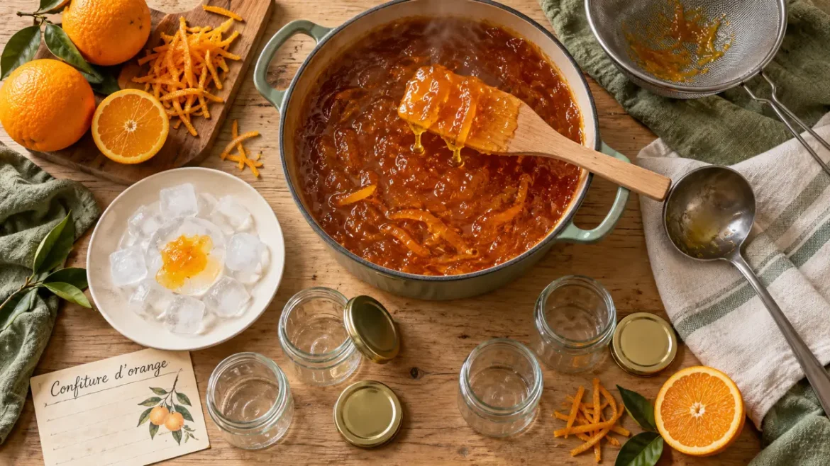Confiture d’orange facile : retirez la peau blanche pour éviter l’amertume Recette confiture orange facile, retirer la peau blanche pour éviter l’amertume