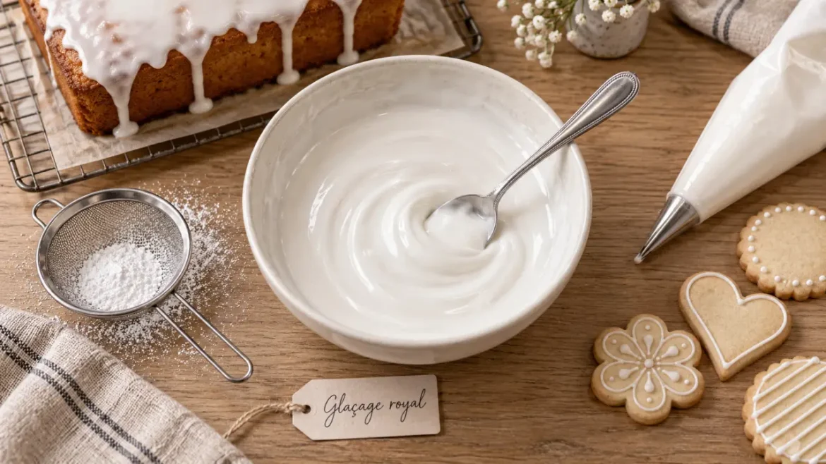 Recette glaçage facile : sucre glace, glaçage brillant, texture parfaite